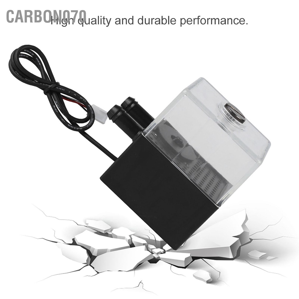 Hàng Sẵn Máy bơm nước SC-300T 12V DC siêu êm cho hệ thống làm mát CPU máy tính【Carbon070】