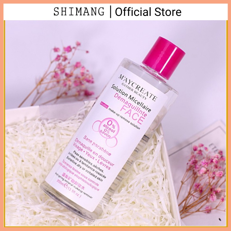 Nước Tẩy Trang Maycreate chính hãng Gather Beauty 300ML làm sạch sâu dưỡng ẩm da MNTT1