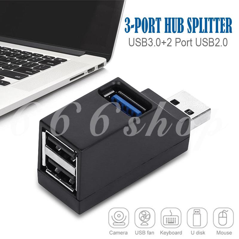 Bộ Chia Usb 3 Trong 1 Cho Laptop Pc