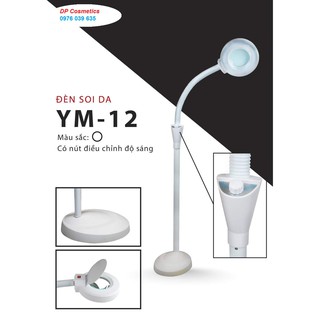 Đèn Led Soi Da- Dùng Cho Spa, Phun Xăm, Nối Mi. YM-12 Có nút điều chỉnh