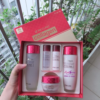 Bộ dưỡng da 3W Clinic Collagen Regeneration 5 sản phẩm