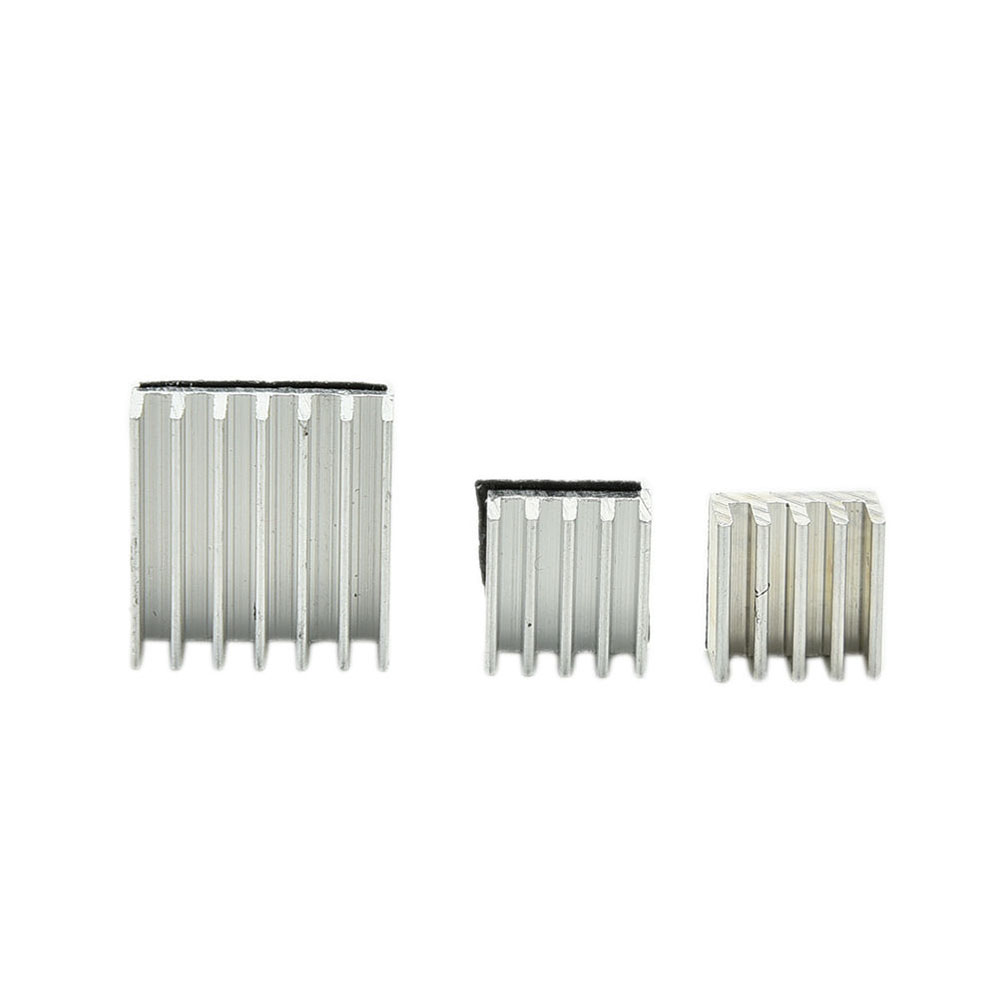 Set 3 miếng nhôm tản nhiệt pcbfun cho Raspberry Pi
