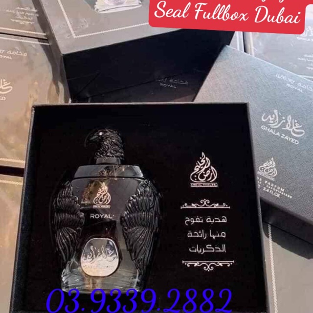 Nước hoa Dubai Đại Bàng Royal - Ghala zayed royal