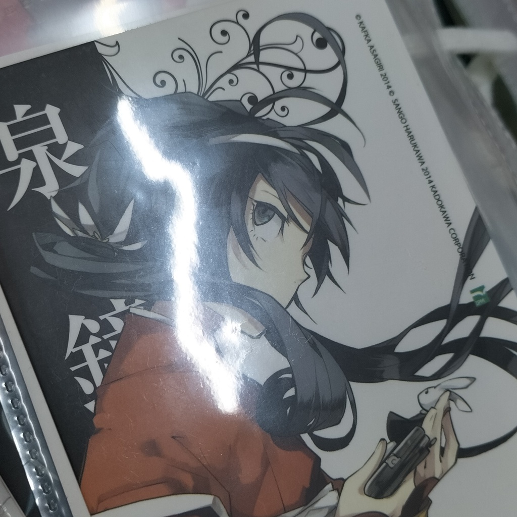 postcard bungo stray dogs (văn hào lưu lạc)