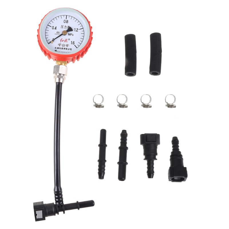 Đồng Hồ Đo Áp Suất Nhiên Liệu / Áp Suất Xăng Độ Chính Xác Cao Cho Xe Hơi / Xe Máy