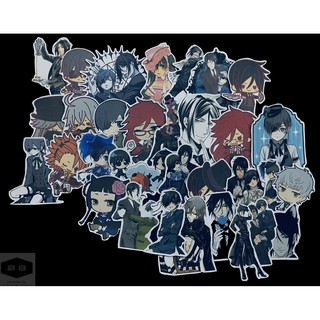 Bộ hình dán - sticker anime Black Butler - Hắc quản gia