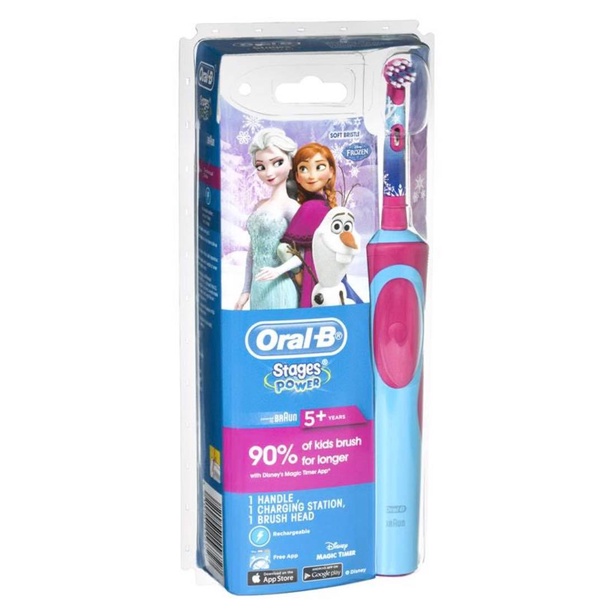 Bàn Chải Đánh Răng Điện Oral B Vitality Power Toothbrush Kids Frozen