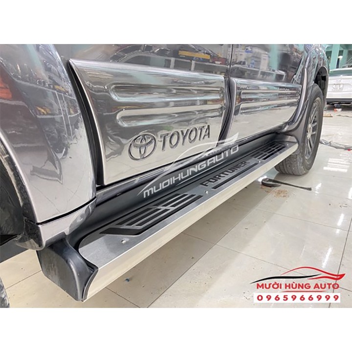 Ốp Bậc Lên Xuống - Ốp Bệ Bước Chân INOX Cao Cấp Dành Cho Xe Toyota Fortuner