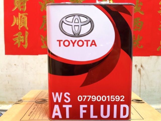 Nhớt hộp số Toyota ATF WS 4L