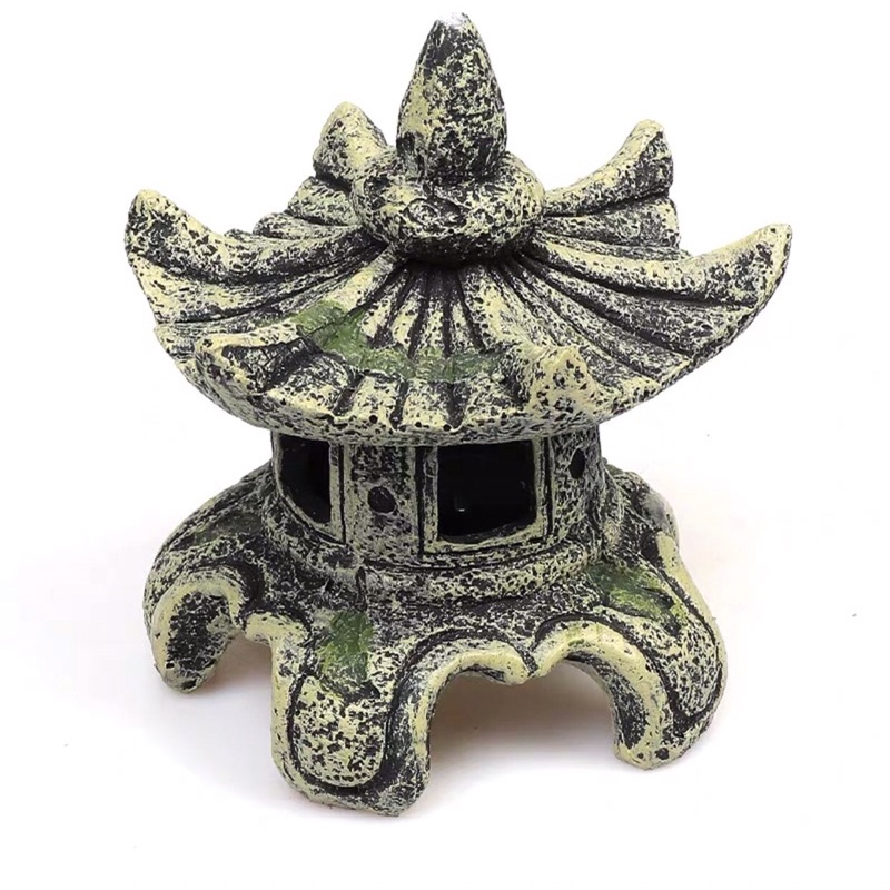 Tượng Tháp Cổ Trang Trí Hồ Cá Tép, Thuỷ Sinh