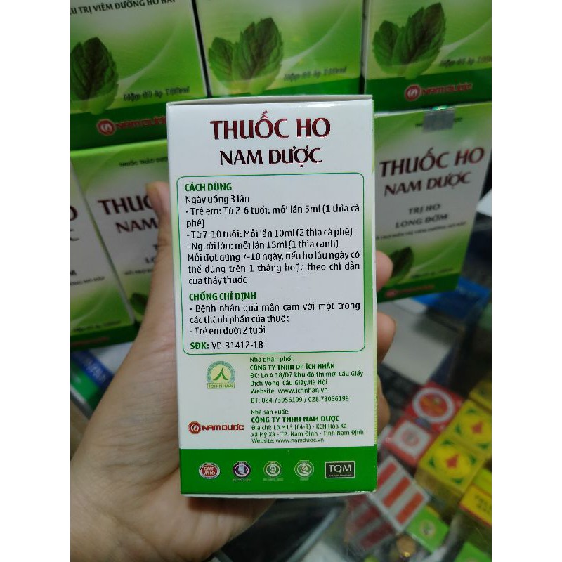 ✅SIRO HO NAM DƯỢC 100ML 👉CỰC HAY HẾT HO NGAY 👍