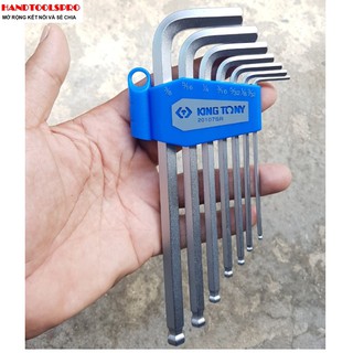 Bộ chìa lục giác hệ inch Kingtony 20107SR