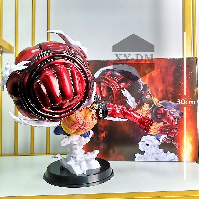 Mô hình Luffy gear 4 CLOUD STORE cao 30cm nặng 1kg, figure one piece anime, mô hình one piece, mô hình anime zoro, marco
