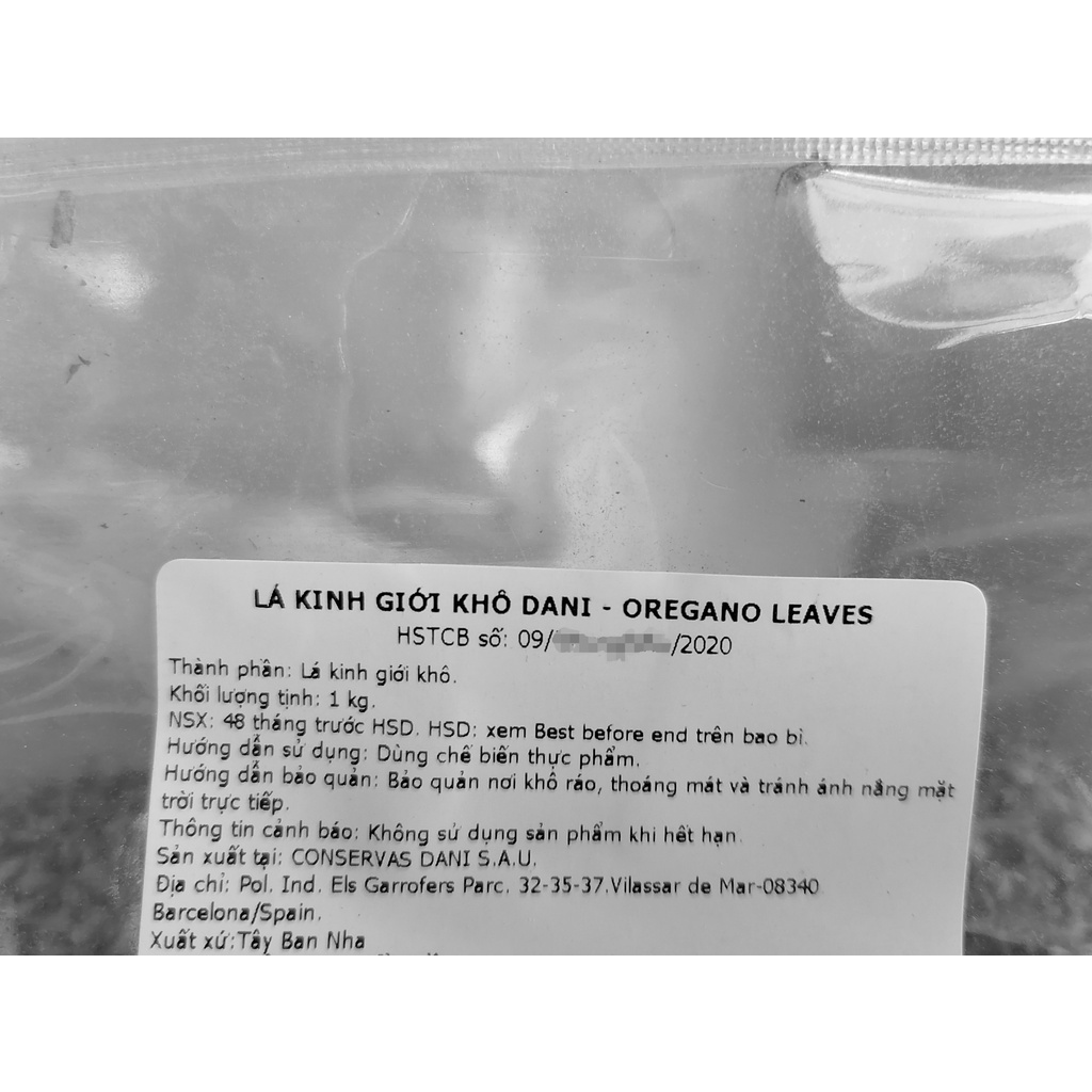 Lá thơm oregano (hương vị cho món pizza)