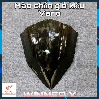 [BAO ĐỔI TRẢ] Mão chắn gió xe winner X kiểu Vario - Thương Hiệu Universe
