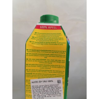Nước ép Táo Mâm xôi Fruitys 250ml