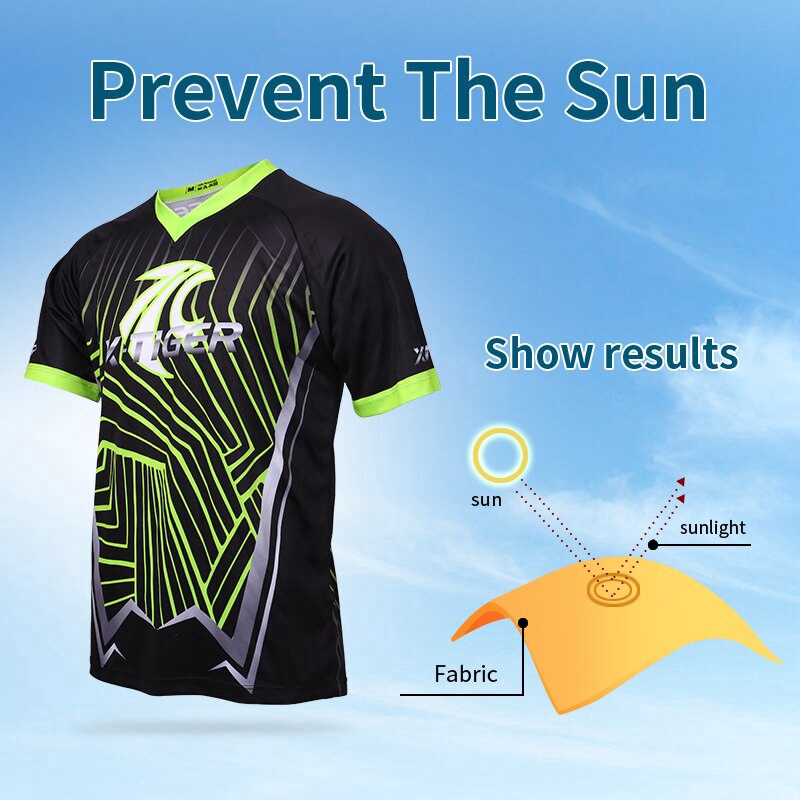 Áo Thun Thể Thao 100% polyester Tay Ngắn X-tiger