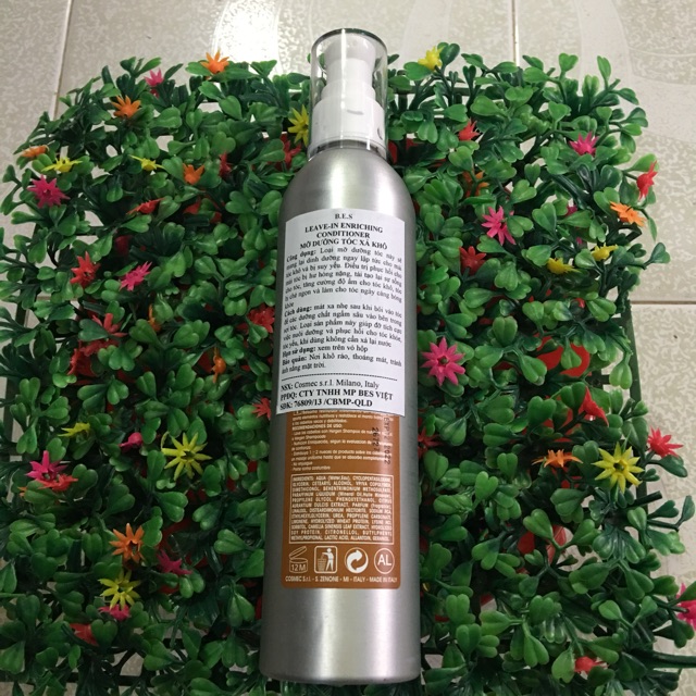 Xả khô dưỡng bóng tóc mềm mượt Bes Hergen Leave - In Enreaching Conditioner 300ml