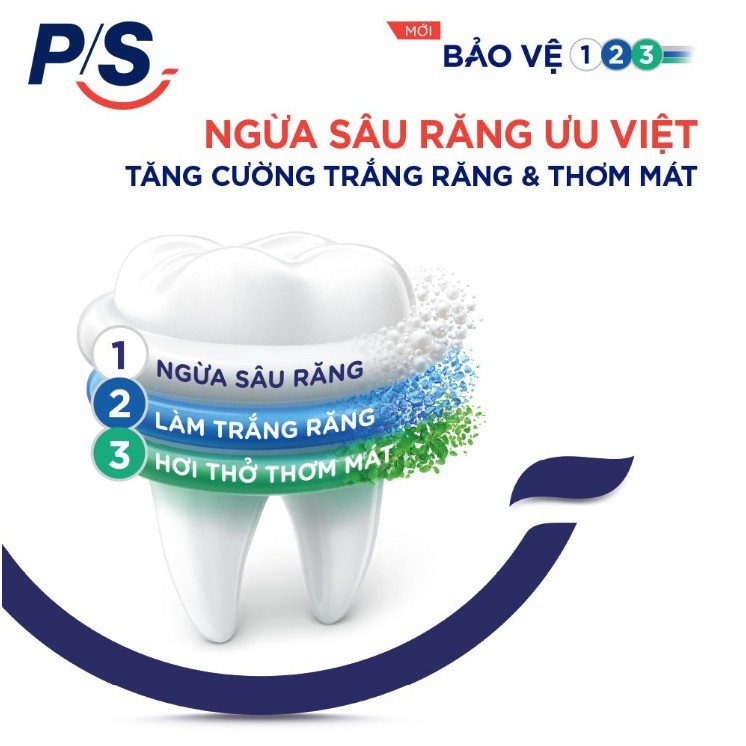 [NowShip] Kem Đánh Răng PS Ngăn Ngừa Sâu Vượt Trội