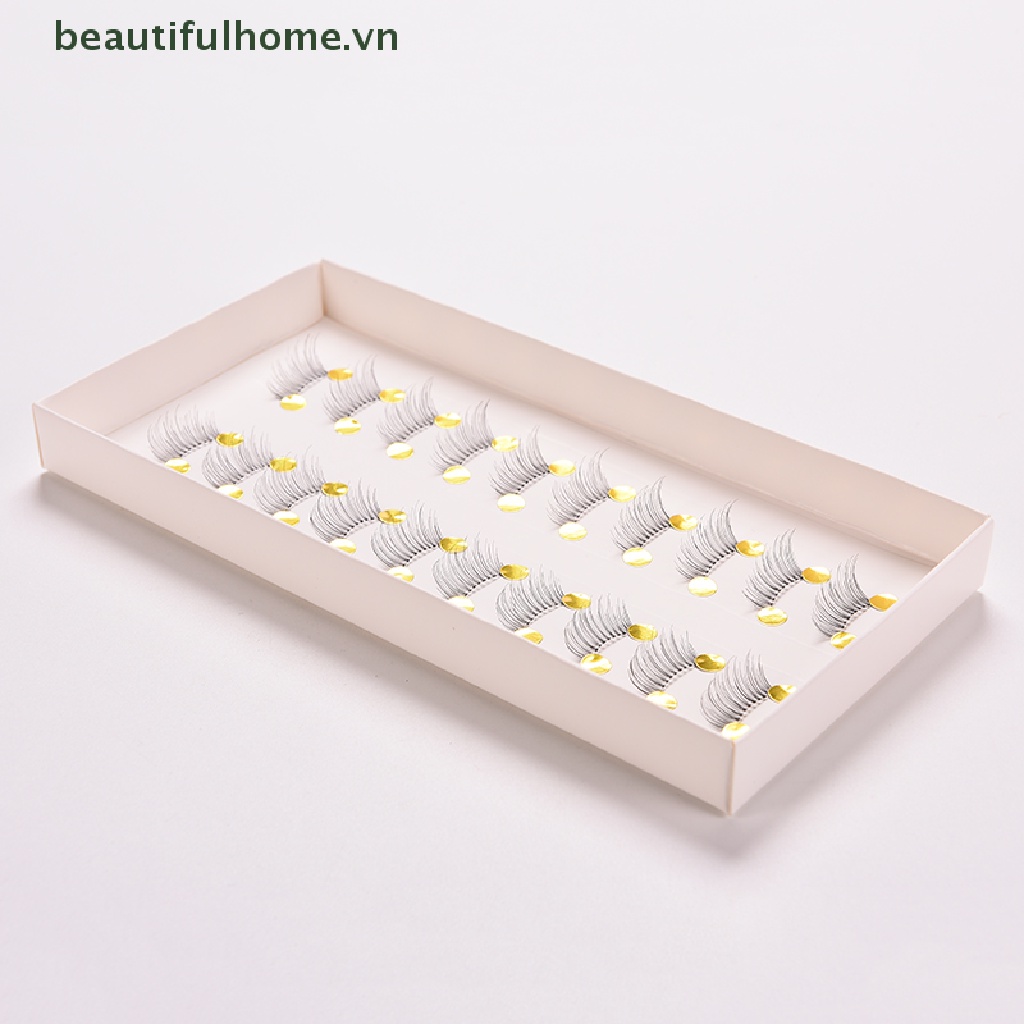 Bộ 10 Cặp Lông Mi Giả Nửa Mặt MINI handmade