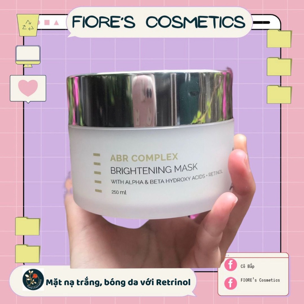Mặt nạ sáng da HL Brightening Mask with Alpha - Beta, Retinol
