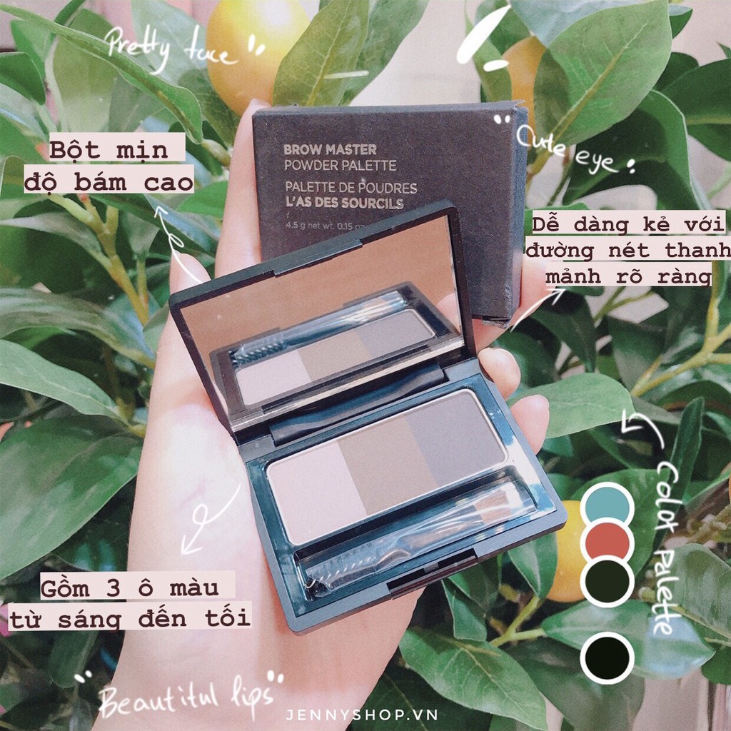 Bột Tán Mày 3 Màu Brow Master Powder Palette