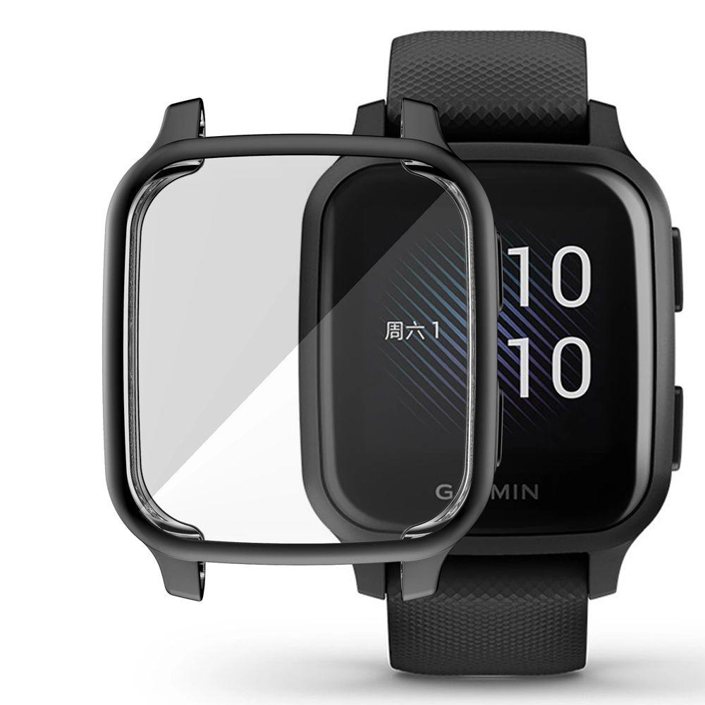 AUGUSTINA Ốp Bảo Vệ Mặt Đồng Hồ Thông Minh Garmin Venu SQ Mạ Điện Chống Trầy Xước