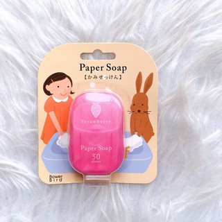[Bill Nhật] Giấy rửa tay xà phòng mini