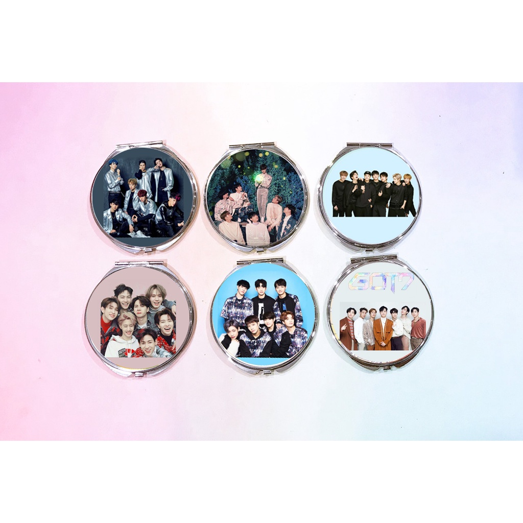 Gương 2 mặt GOT7 MAMAMOO ITZY RED VELVET GPI51 idol kpop cute dễ thương