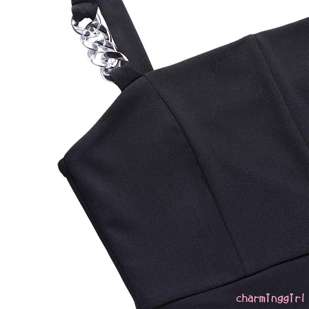 Áo Sát Nách Cổ Vuông Màu Trơn Thời Trang Mùa Hè