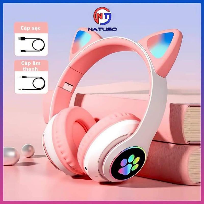 Tai nghe BLUETOOTH mèo CAT CXT-B39
