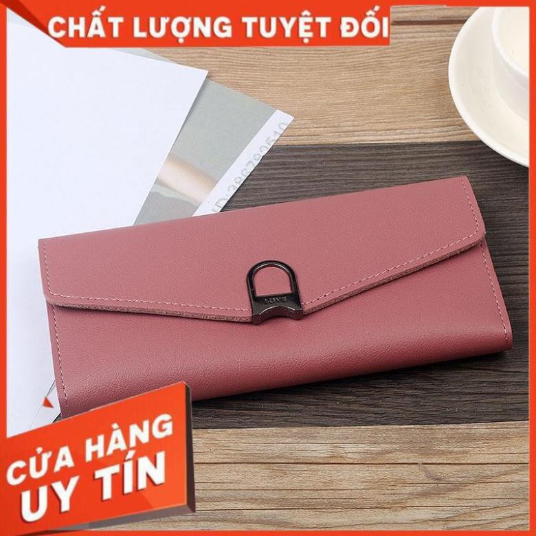 [ FREE SHIP ] LOREN VÍ / BÓP CẦM TAY ĐỰNG  THẺ MINI GỌN GÀNG XINH XẮN VN13