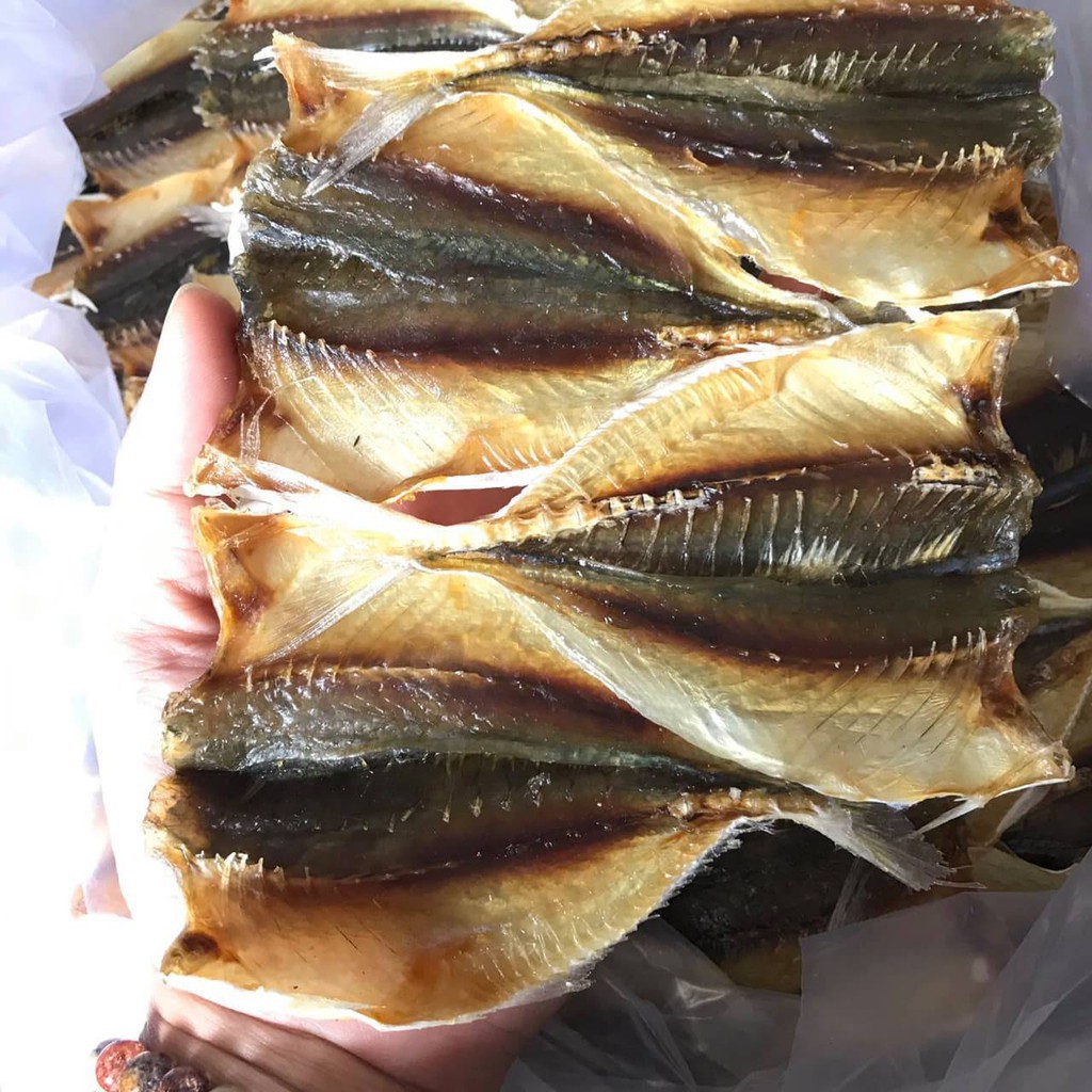 Cá chỉ vàng khô ngon,Loại đặc biệt: dẻo, ngọt, thơm 500gr