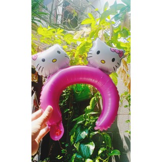 Cài tóc bong bóng hello kitty trang trí sinh nhật