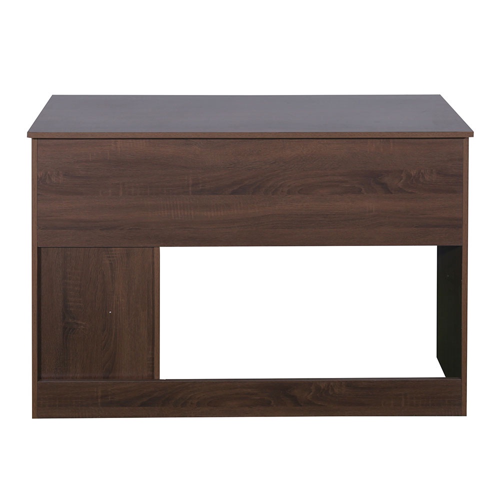 HomeBase FURDINI Bàn học bàn làm việc bằng gỗ 4 ngăn tủ bằng gỗ ép D110xR50xC76cm màu nâu quả óc chó