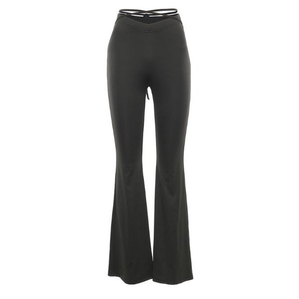 Quần cạp cao có dây thắt eo, ống loe HQD54 - Hỉn Hỉn Store | BigBuy360 - bigbuy360.vn