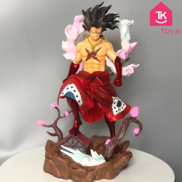 🔥Xả Lỗ 35cm🔥 Mô Hình Luffy Wano Đẹp Chi Tiết - Figure Nhân Vật Luffy Snaker Mann Gear 4 TOys - Mô Hình One Piece