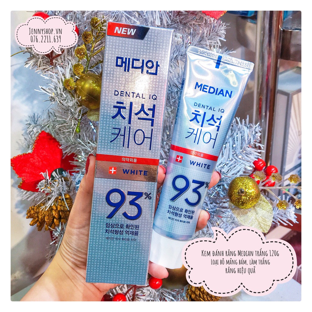 Kem Đánh Răng Median Dental IQ Toothpaste 93%