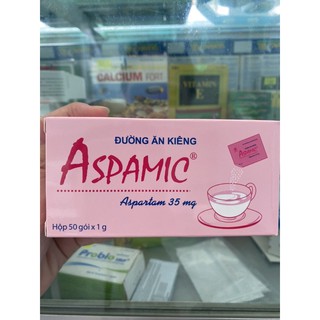 ĐƯỜNG ĂN KIÊNG ASPAMIC 35mg Hộp 50gói