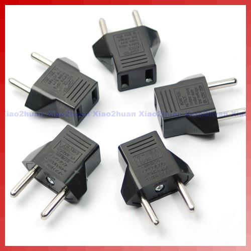 1 Phích Cắm Chuyển Đổi Phích Cắm Us Sang Eu Tiện Dụng