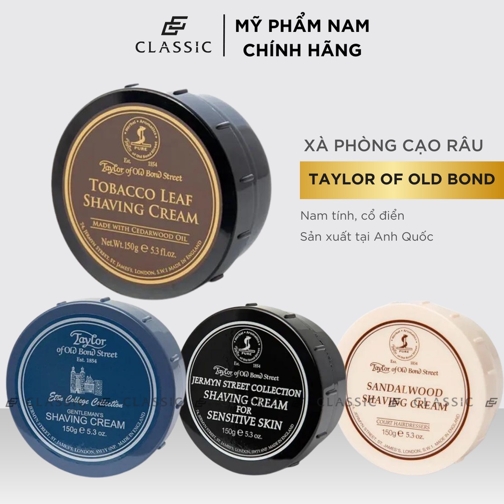 Xà Phòng Cạo Râu Taylor of Old Bond Street Shaving Cream Bowl 150g