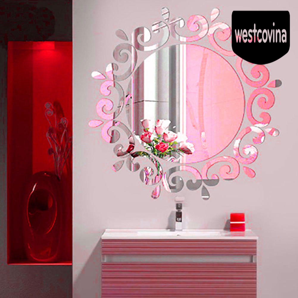 [Hot]☀ Đèn Led 3D Dán Tường Hiệu Ứng Gương Trang Trí Nhà Ở / Văn Phòng
