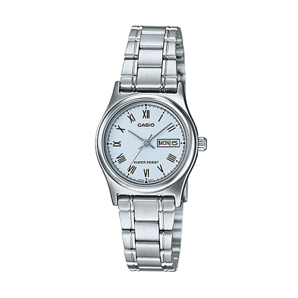 Đồng hồ Casio Nữ LTP-V006D-2BUDF dây inox