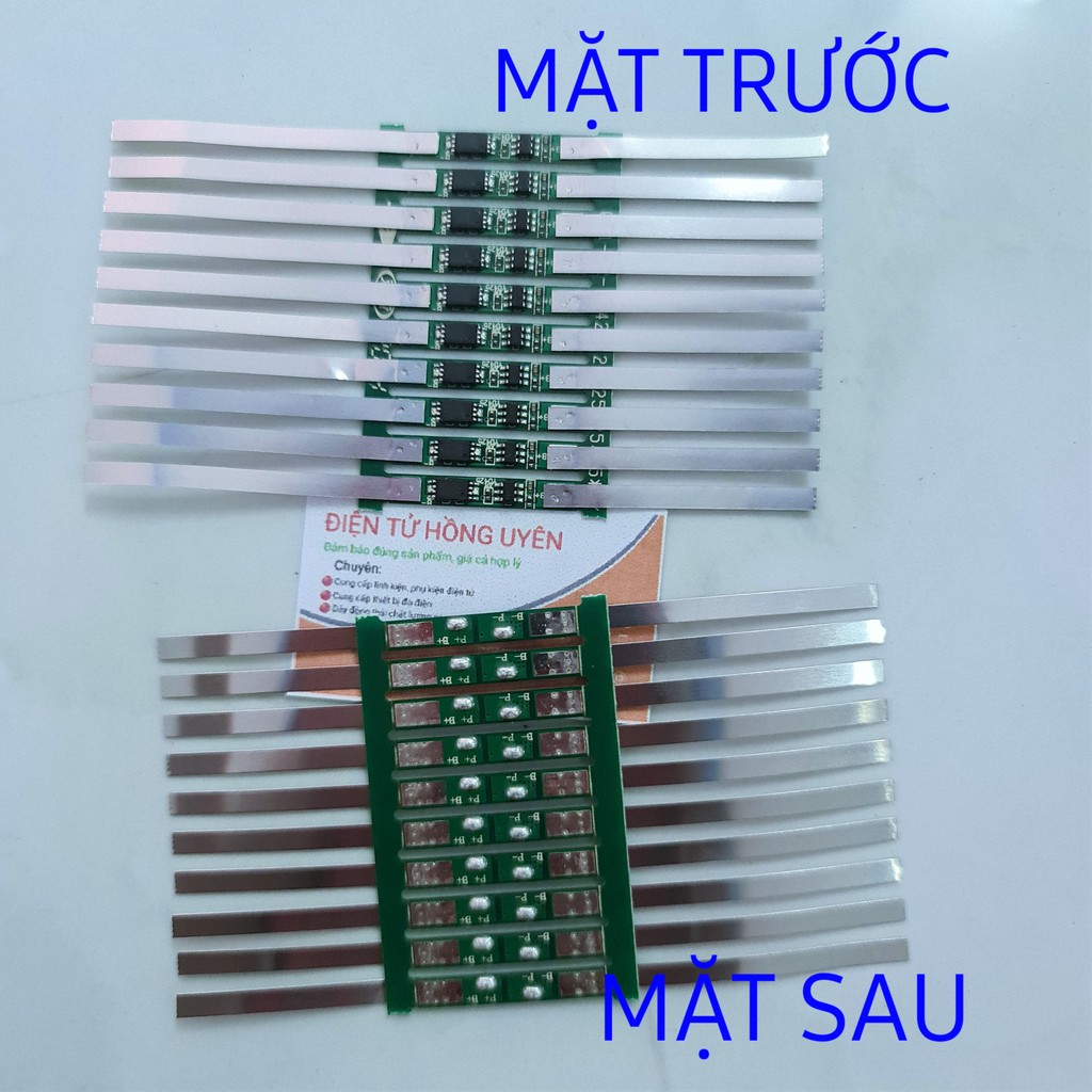 Mạch 1S 3A. Mạch bảo vệ sạc xả tự ngắt cho cell pin Lithium Li-ion 18650/26650 3.7V - 4.2V