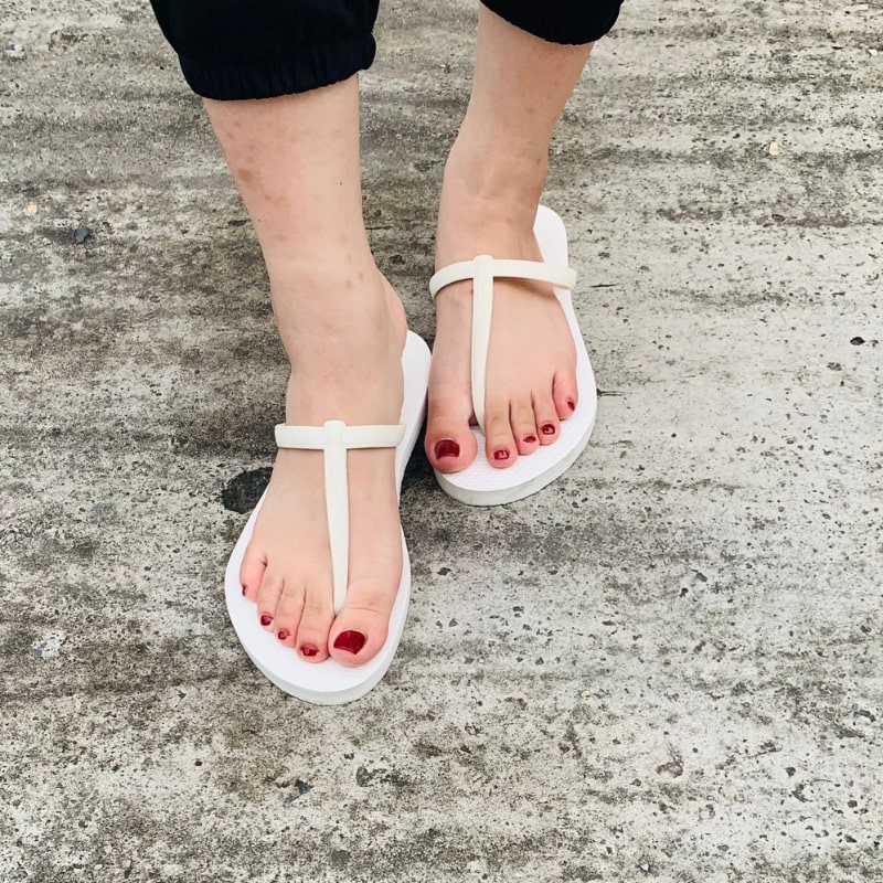 Dép tông nữ quai ngang NAVY VNXK - đi biển - du lịch siêu đẹp.