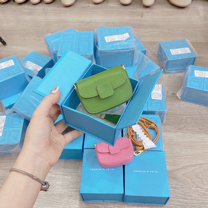 TÚI MINI KHOÁ VUÔNG HÀNG  FULLBOX