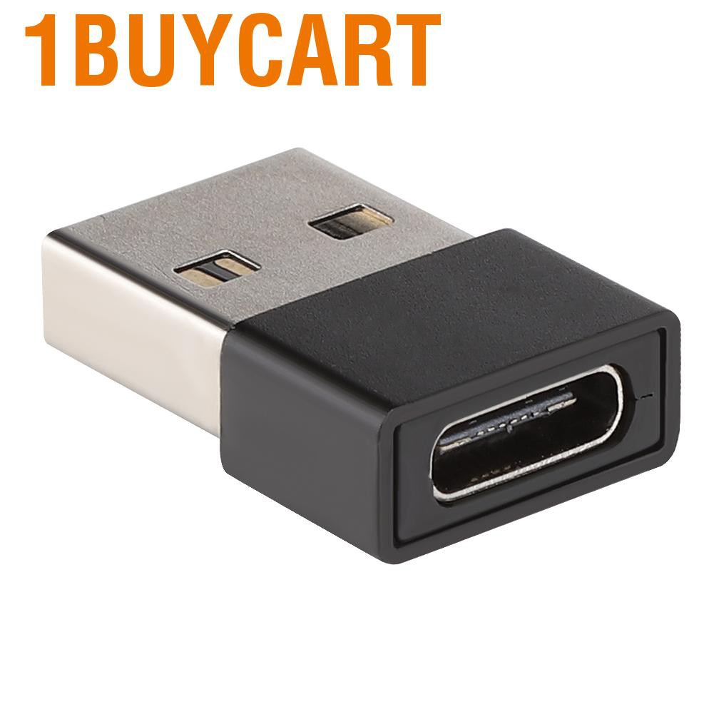 Giắc Chuyển Đổi 1buycart Từ Usb Sang Type-C Male Cho Ổ Cứng Di Động, Máy Tính Bảng