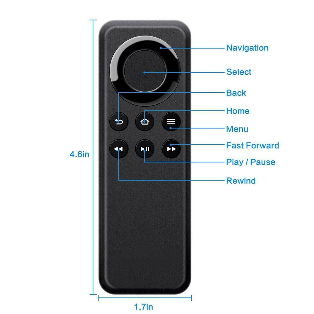 Điều Khiển Từ Xa Đa Năng Không Chạm Thay Thế Chuyên Dụng Cho Amazon Fire TV
