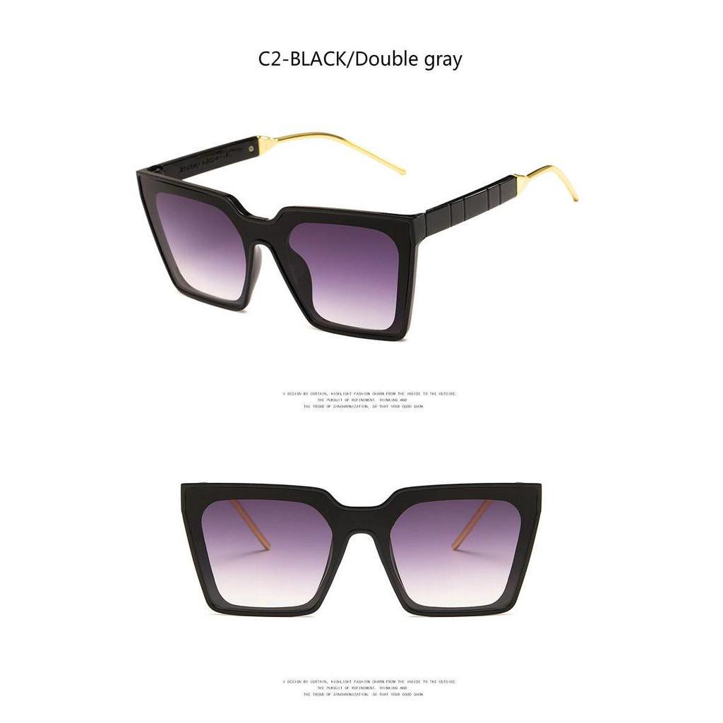 Kính mát thời trang gọng lớn phong cách retro 2020