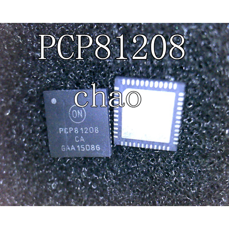 NCP81208 81208 ic quản lý nguồn trên mainboard máy tính, laptop, card màn hình.